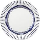 Kit 12 Pratos Rasos Colb 26cm Cerâmica Estampado Geométrico para Cozinha Azul Biona Kit 12 Pratos Rasos Colb 26cm Cerâmica Estampado Geométrico para Cozinha Azul Biona
