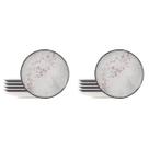 Kit 12 Pratos Rasos Porcelana 25cm Tramontina Floralis Decorada Mesa Posta Eventos Kit 12 Pratos Rasos Porcelana 25cm Tramontina Floralis Decorada Mesa Posta Eventos