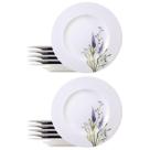 Kit 12 Pratos Rasos Porcelana Branca 28cm Tramontina Lilla Restaurante Eventos Mesa Posta Kit 12 Pratos Rasos Porcelana Branca 28cm Tramontina Lilla Restaurante Eventos Mesa Posta