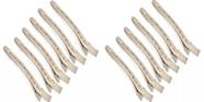 Kit 12 Presilha Grampos Clips De Cabelo Aço Inoxidável Metal Kit 12 Presilha Grampos Clips De Cabelo Aço Inoxidável Metal