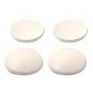 Kit 12 Protetor Adesivo Porta Parede Anti-impacto Branco