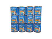 Kit 12 Racao Umida Lata Para Gatos Sabor Peixes 280g Bongos