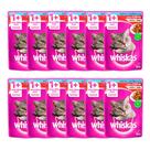 Kit 12 Ração Úmida para Gatos Whiskas Adultos 1+ Anos Castrados Sabor Carne em Sachê 85g Kit 12 Ração Úmida para Gatos Whiskas Adultos 1+ Anos Castrados Sabor Carne em Sachê 85g