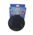 KIT 12 REDONDA 150mm PRETO Grelha Bloqueadora de Odor e inseto