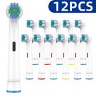 Kit 12 Refil Escova Elétrica Oral B Advanced Power Compatível Braun
