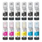 KIT 12 REFIL TINTA (lacrada) DE USO T544 ORIGINAL P/ IMPRESSORAS L3110 L3250 L3150 BMCY