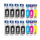 Kit 12 Refil Tinta Para T544 L3110 L3150 L3250 Color Kit 12 Refil Tinta Para T544 L3110 L3150 L3250 Color