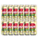 Kit 12 Refrigerante Fruki Guaraná e Abacaxi Zero Açúcar Lata 350ml