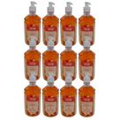 Kit 12 Sabonete Pitanga Damasco Corpo e Mãos 500ML - Pepilon