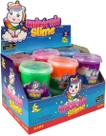 Kit 12 Slime Glitter Cores Mágicas Unicórnio 180g
