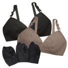Kit 12 Soutien Plus Size Sem Bojo Alça Larga Adulto Algodão Kit 12 Soutien Plus Size Sem Bojo Alça Larga Adulto Algodão