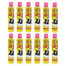Kit 12 Spray Espuma Neve Artificial de Festa Carnaval Espuminha da Alegria 400ml