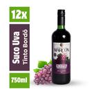 Kit 12 Suco de Uva Tinto Bordô Marcon 100% Natural 750ml Kit 12 Suco de Uva Tinto Bordô Marcon 100% Natural 750ml