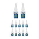 Kit 12 Super Cola Instantanea 5g Tekbond