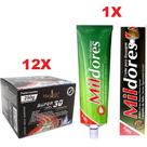 Kit 12 Super Gel 30 Ervas 250g + 1 Pomada Mil Dores 100g