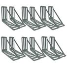 Kit 12 Suporte Para Cabeceira Cama Box Par De Framer 330x60 Aço Galvanizado Kit 12 Suporte Para Cabeceira Cama Box Par De Framer 330x60 Aço Galvanizado