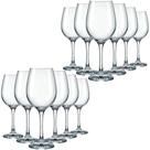 Kit 12 Taças Barone 385ml Ideal Para Vinhos Refinado Vidro Nadir