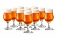 Kit 12 Taças De Cerveja Copo De Cerveja Jogo Conjunto 12pcs Transparente