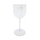 Kit 12 Taças De Vinho De Acrílico Cristal 260ml p/ Eventos Ano Novo Festas Jantares Aniversários Kit 12 Taças De Vinho De Acrílico Cristal 260ml p/ Eventos Ano Novo Festas Jantares Aniversários