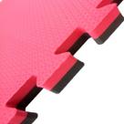 Kit 12 Tatames Tapetes EVA Dupla Face Vermelho com Preto 50x50x2cm 20mm Linha Premium Antiaderente Ginástica Ioga Pilates Academia Yoga Judô Jiu Jitsu