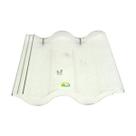 Kit 12 Telhas Transparente PET Injetado Leve/ Decoralar/ Brastelha
