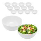 Kit 12 Tigela Bowl De Vidro Redonda Sobremesa Opaline 1,3l