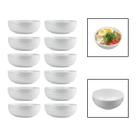 Kit 12 Tigelas Bowl 700Ml Melamina Cumbuca Caldo Sopa Salada Kit 12 Tigelas Bowl 700Ml Melamina Cumbuca Caldo Sopa Salada
