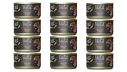 Kit 12 tiki cat after dark frango & carne 80g lt