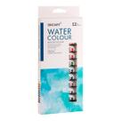 Kit 12 tinta aquarela colour sinoart 12ml