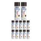 Kit 12 Tinta Spray Uso Geral Marrom 350ml - Tekbond Kit 12 Tinta Spray Uso Geral Marrom 350ml - Tekbond