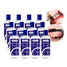 Kit 12 Tira Manchas Tinta de Cabelo da Pele Sabonete Líquido Testa Orelha Mãos Soft Hair 100ml