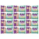 Kit 12 Toalha Umedecida Lenço Baby Free 50Un QLB