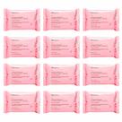Kit 12 Toalhas/ Lenços Umedecidas Limpeza Facial Micelar 2 em 1 - 25un Cada - Hidrabene
