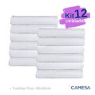 Kit 12 Toalhas Piso 80x45cm Profissional 500g/m² Prime Camesa Hotéis e Pousadas