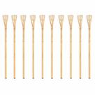 Kit 12 Tocha De Bambu Antimosquito Com Vela Cheiro De Citronela altura 79 cm