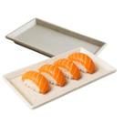 Kit 12 Travessa Retangular 22cm Creme Mesclado Sapporo Kit 12 Travessa Retangular 22cm Creme Mesclado Sapporo