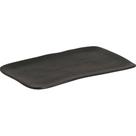 Kit 12 Travessas Retangular 27x17cm Porto Brasil Juta Preto