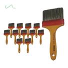 Kit 12 Trincha Pincel 317 Gold Gris 4 Polegadas - Roma Kit 12 Trincha Pincel 317 Gold Gris 4 Polegadas - Roma