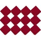 Kit 12 Un Guardanapo Renda Guipir Vermelho 45X45Cm Rafimex Kit 12 Un Guardanapo Renda Guipir Vermelho 45X45Cm Rafimex