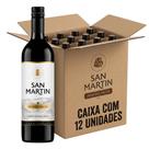Kit 12 Un Vinho San Martin Bordô Seco 750 ml