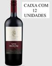 Kit 12 Un Vinho San Martin Bordô Suave 1 L