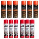 Kit 12 Und. Spray Óleo Desengripante e Limpa Contato 300 ML