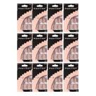 Kit 12 Unhas Postiças Bailarina Nude UP406 - Macrilan