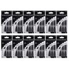 Kit 12 Unhas Postiças Stiletto Longa Preto UP510 - Macrilan