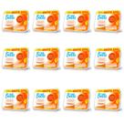 Kit 12 Unidades Cera Quente Depilatória em Barra Depil Bella Alto Rendimento Própolis e Mel 1kg