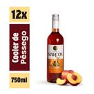 Kit 12 Unidades Cooler de Pêssego Vinhos Marcon 750ml