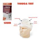 Kit 12 Unidades de Touca Descartável TNT Sanfonada - Branca