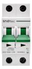 Kit 12 Unidades Disjuntor Bipolar 16A CC DC 1000V - Snetec