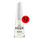 Kit 12 Unidades Esmalte Natural Renda - Risque