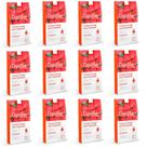 Kit 12 Unidades Folhas Prontas Corporais para Depilação Depilflax Morango